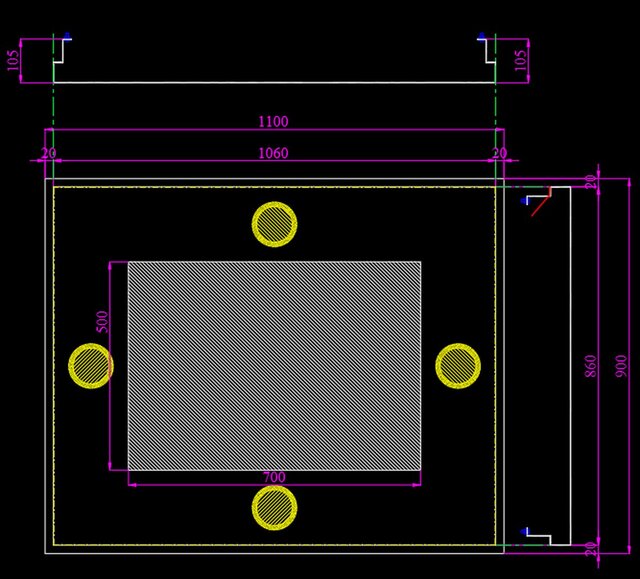 3D model of Elevators with OH only 3300mm