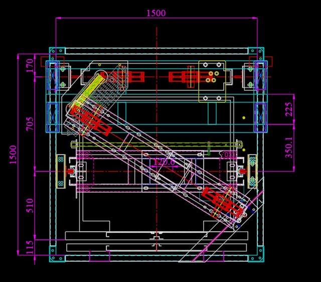 3D model of Elevators with OH only 3300mm