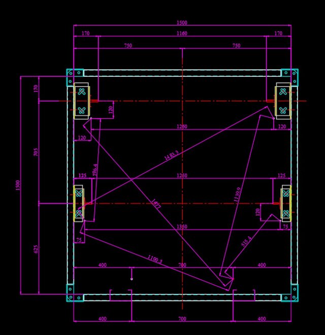 3D model of Elevators with OH only 3300mm