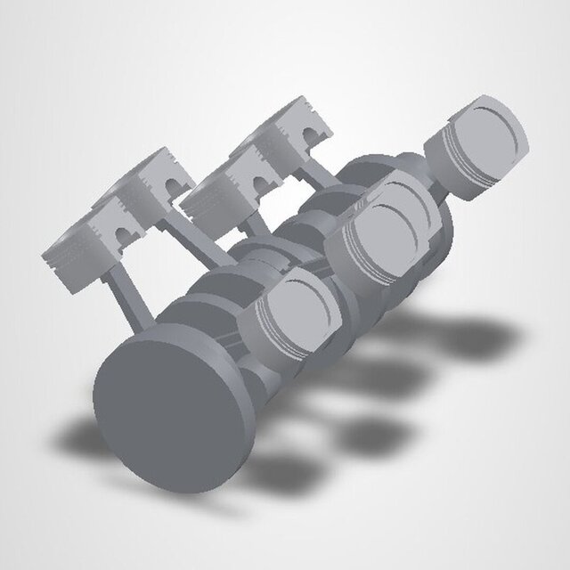 V8 Engine - SolidWorks Design and ANSYS Thermal/Structural Analysis – image 11 of 13
