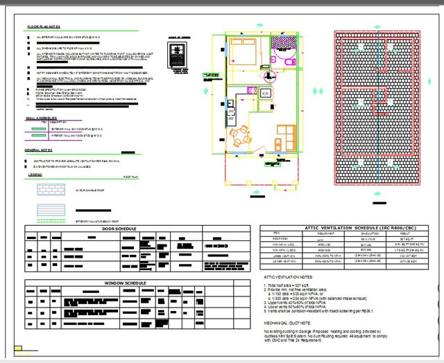 3D model of Achitechral and Construction drawing for City Submission  for Permit Approval