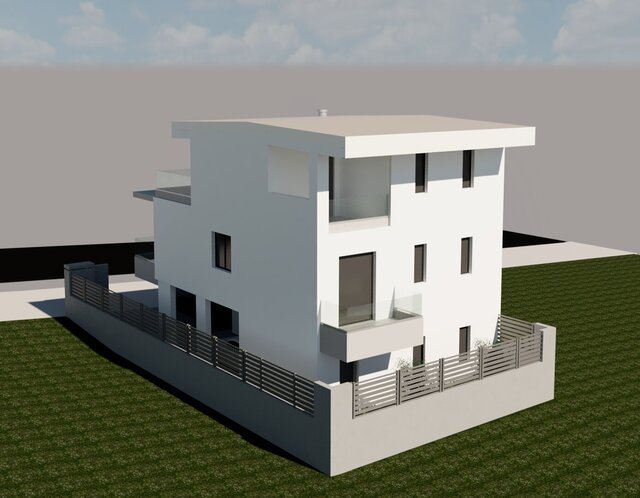 3D model of Modern 2-Story Residential Villa (Αthens)