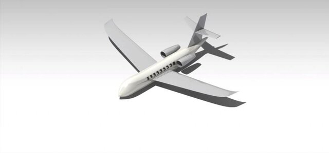 3D model of Plane Design