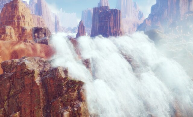 Great Canyon Enviornment -Realtime render