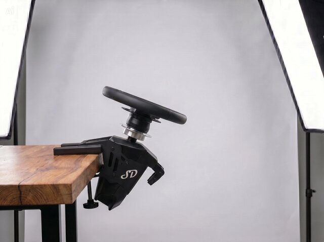3D model of GNDD SimAdjust Pro – Adjustable Steering Angle Mount