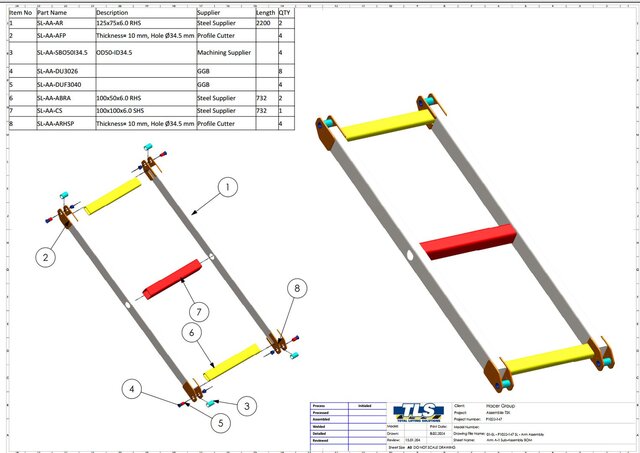 3D model of Industrial Hydraulic Scissor Table Lift – 3D CAD & Fabrication Design