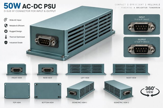 50W AC-DC PSU – Product – image 3 of 3