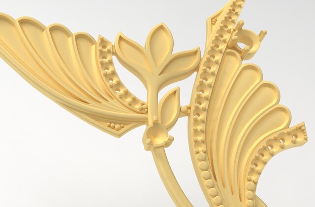 3D model of Necklace with enamel