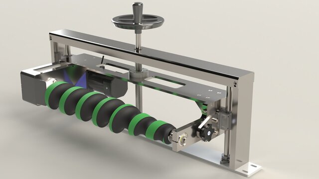 3D model of Bottle Feedscrew