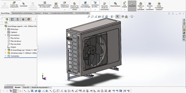 3D model of Air Conditioner Design
