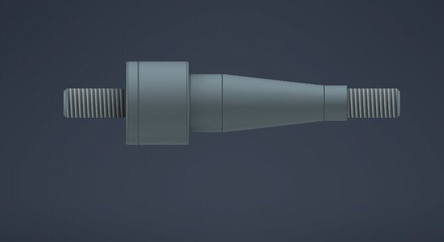3D model of Formula Student Front Wheel Hub Assembly Design & FEA Validation