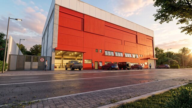 corporate facade project – image 1 of 2