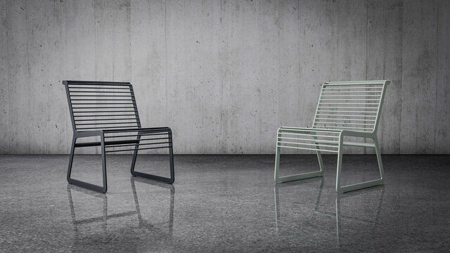3D model of Street Furniture Renderings