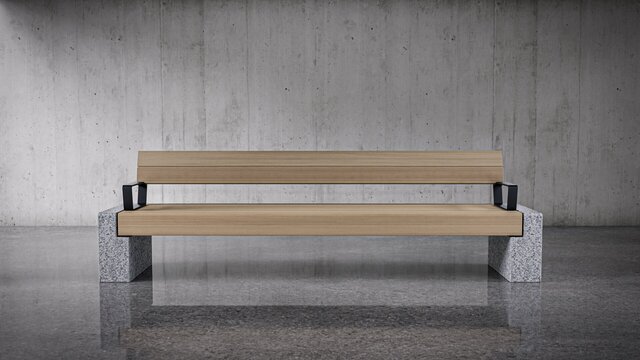 3D model of Street Furniture Renderings