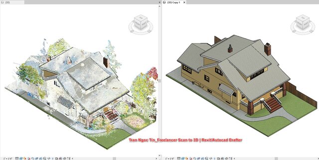 Point cloud to Revit