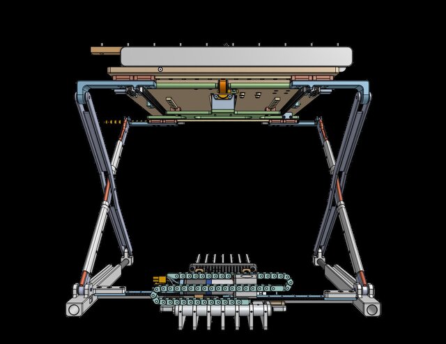 3D model of Mechanical Design Review and Re-Design of a Warehouse Robot