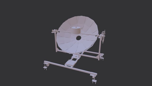 1.5 m2 Parabolic Solar Cooker Dual Axis – image 1 of 1