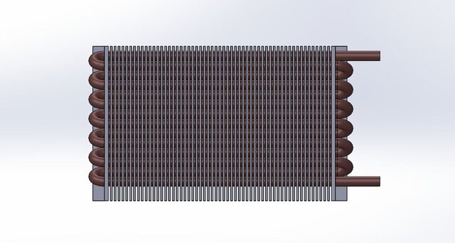 Fin-and-Tube Heat Exchanger Design & Thermal Analysis – image 2 of 2