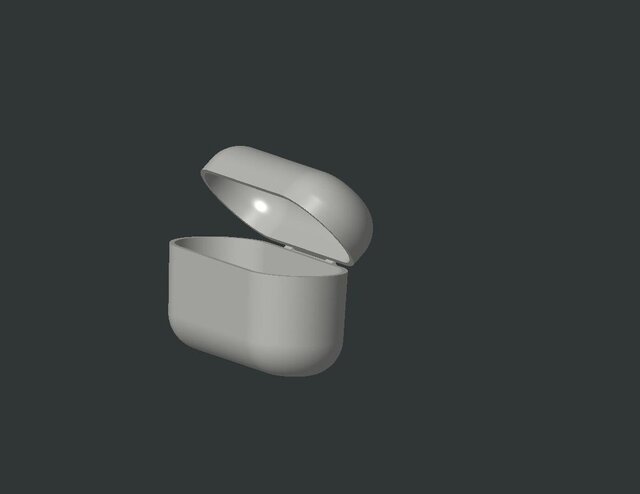 Wireless Earbuds Case - 3D CAD Assembly & Surface Design – image 4 of 4