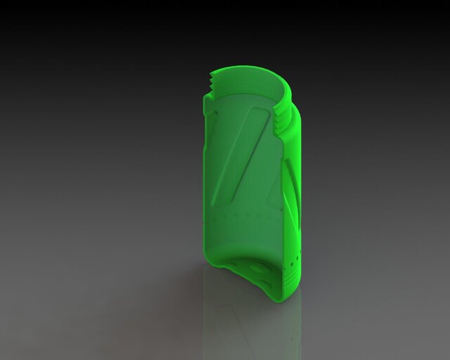 3D model of Plastic Jar with Grip