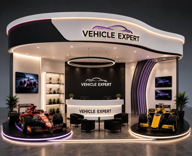 Car Exhibition & Event Design | 3D Visualization – image 8 of 9