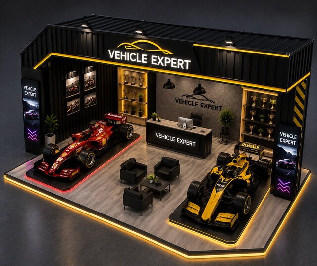 Car Exhibition & Event Design | 3D Visualization – image 4 of 9