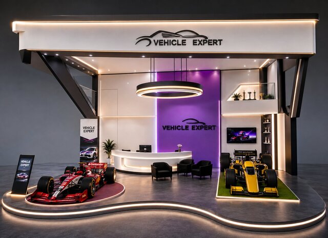 Car Exhibition & Event Design | 3D Visualization – image 6 of 9