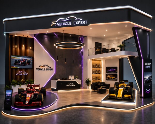 Car Exhibition & Event Design | 3D Visualization – image 3 of 9