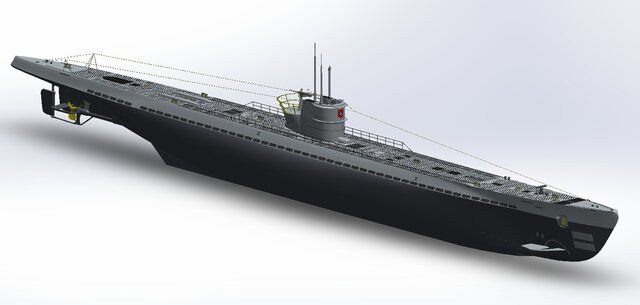 Type IXD2 Submarine