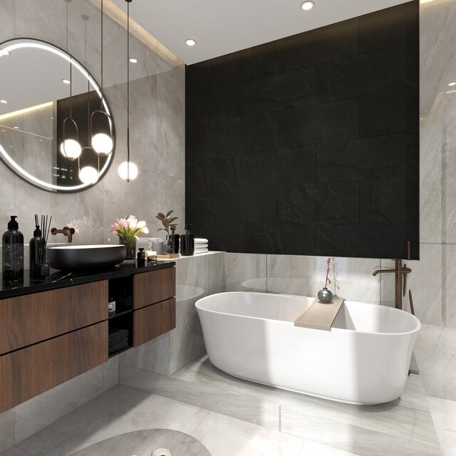 3D model of Bathroom Inteiror Design