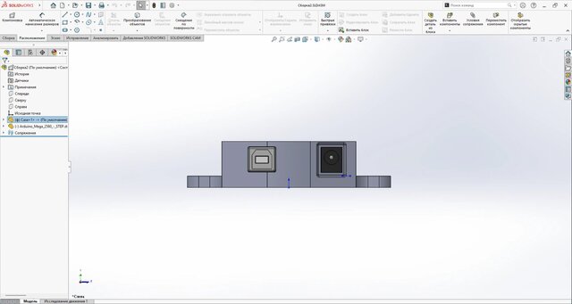 3D model of Electronics Enclosure | Solidworks | Mechanical Design