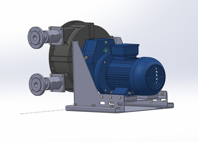 Industrial peristáltica pump