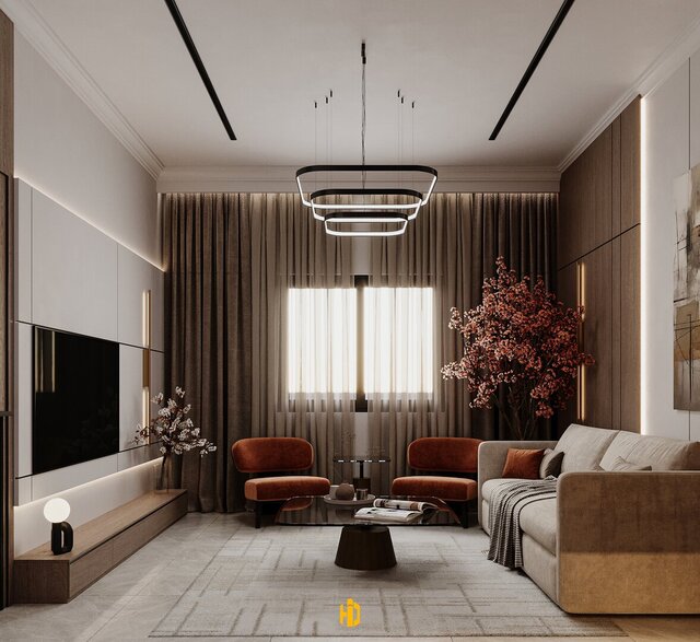 3D model of Family Living room