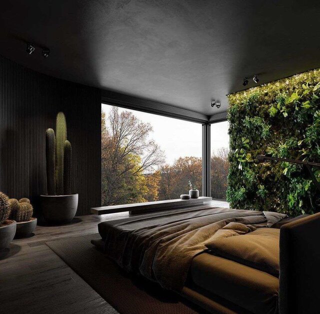 Modern Master Bedroom Interior Design – Contemporary Minimalist Residential Project