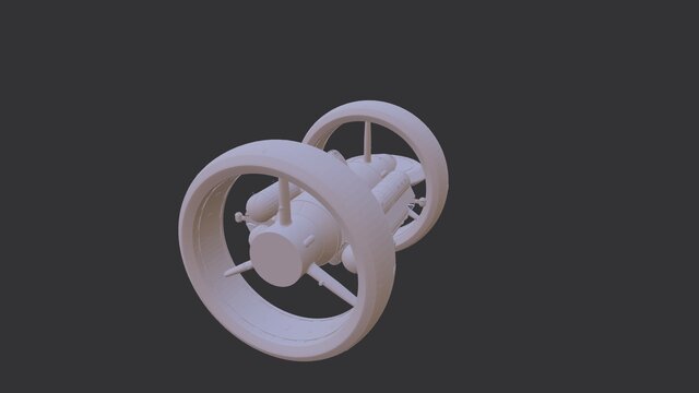 Reverse Engineered Spacecraft – Parametric CAD Model