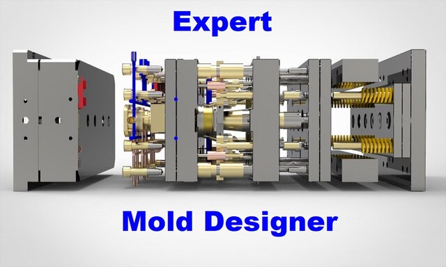 Injection Mold For Transparent Product (Cosmetic Packaging Industry)