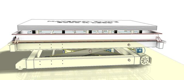 3D model of Rotary Accumulation Table Design