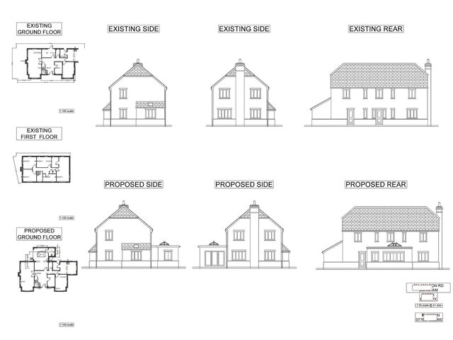 Residential Elevations and Sections | Architectural Drafting – image 5 of 6