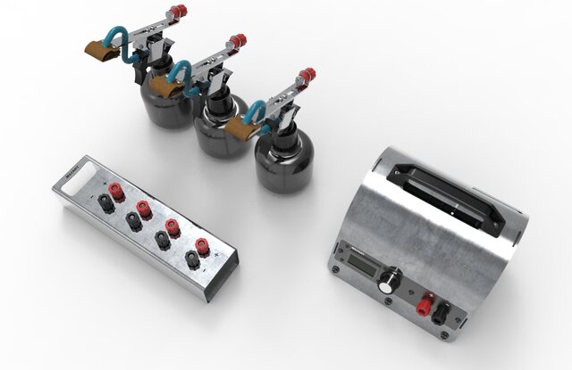 3D model of Design of a device for cleaning weld seams