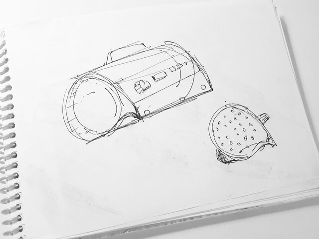 3D model of Design of a device for cleaning weld seams