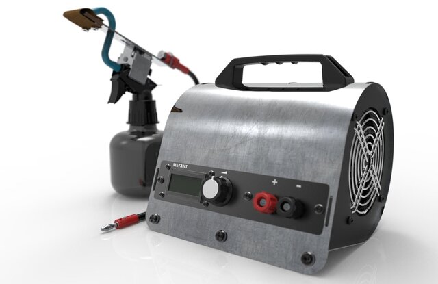 3D model of Design of a device for cleaning weld seams