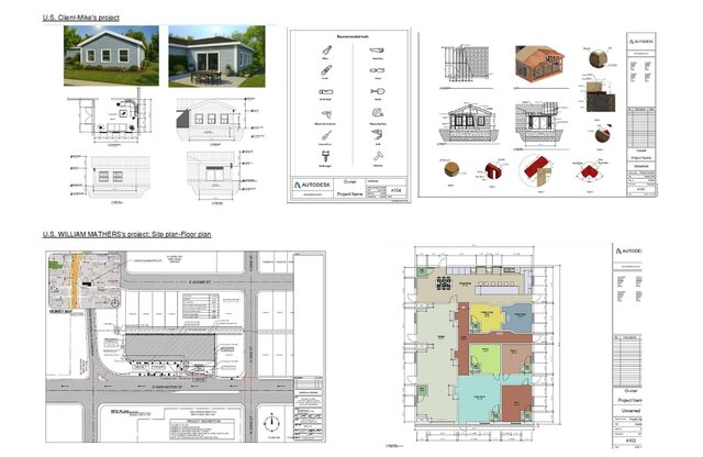 3D model of Structural drawing