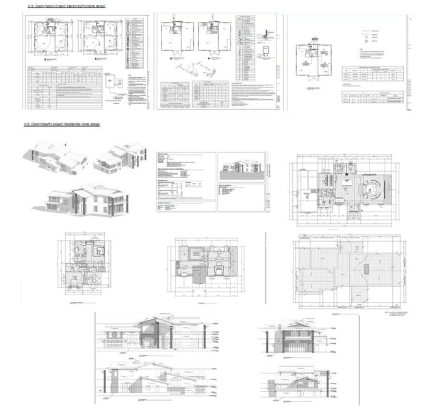 3D model of Structural drawing