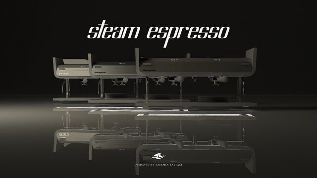 Espresso Machine & Logo Design for Steam Espresso