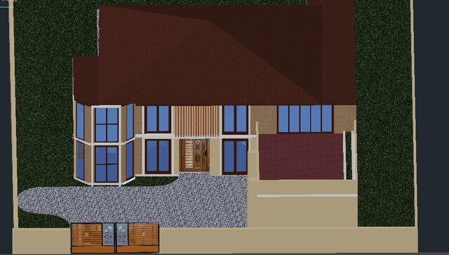 Autocad 3d House – image 2 of 5