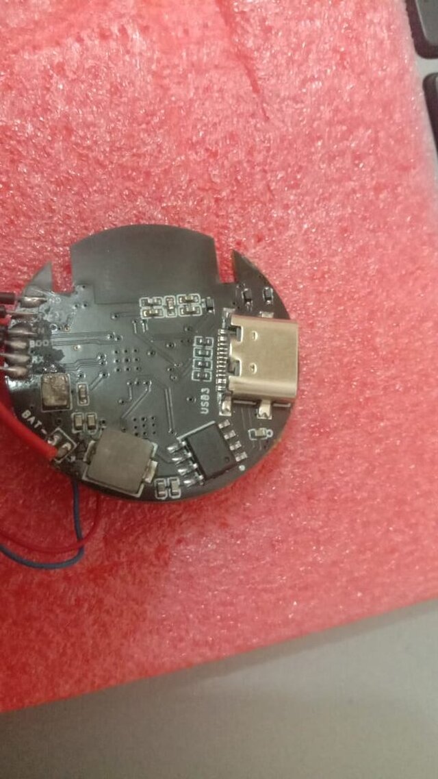 3D model of 30 mm ESP32-S3 Tiny IoT / Edge-AI Device — Complete Hardware & Firmware Development