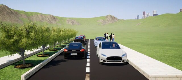 3D Roadway Cross-Sections and Engineering Animation