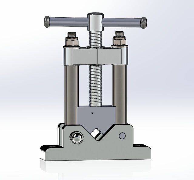 3D model of Design and Assembly of Pipe Vice Mechanism