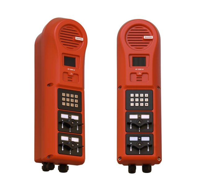 3D model of IIP-3000-W (Industrial wall-mount intercom)