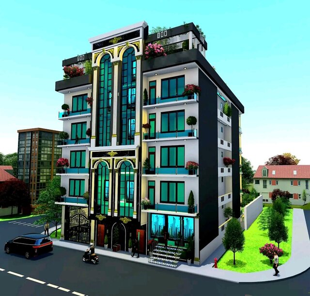 3D model of 3D modelling, rendering and architectural design